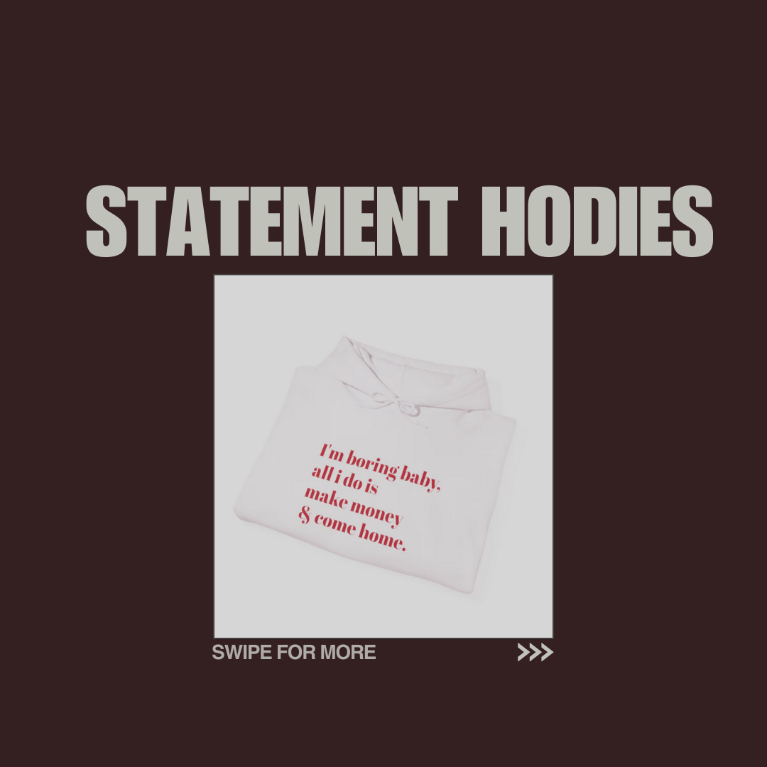 Statement Hoodies