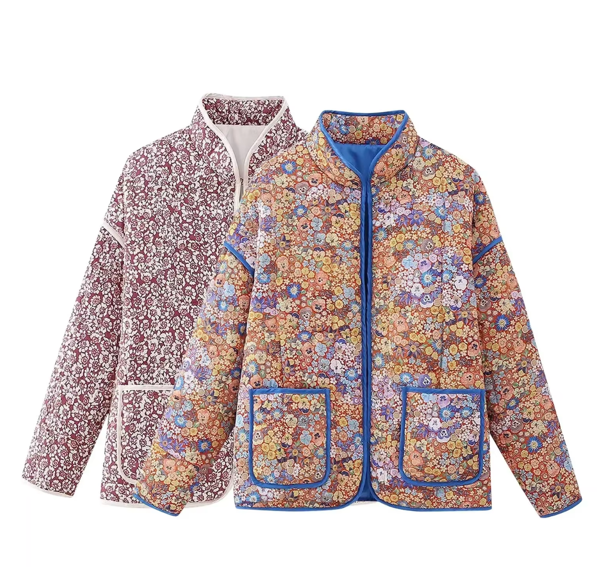 Floral Print Jacket – Fresh, Stylish, and Versatile