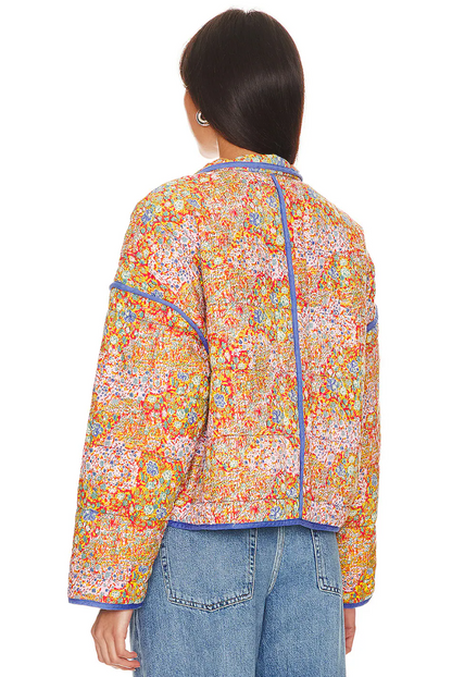 Floral Print Jacket – Fresh, Stylish, and Versatile