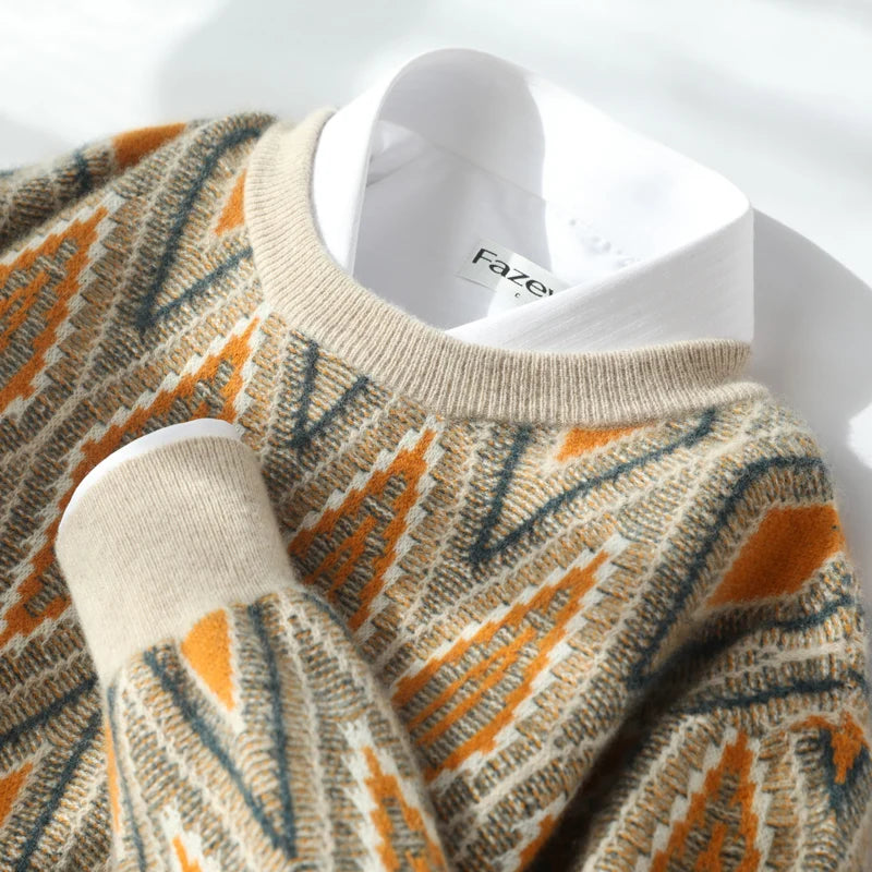 Pure Wool Men's Sweater